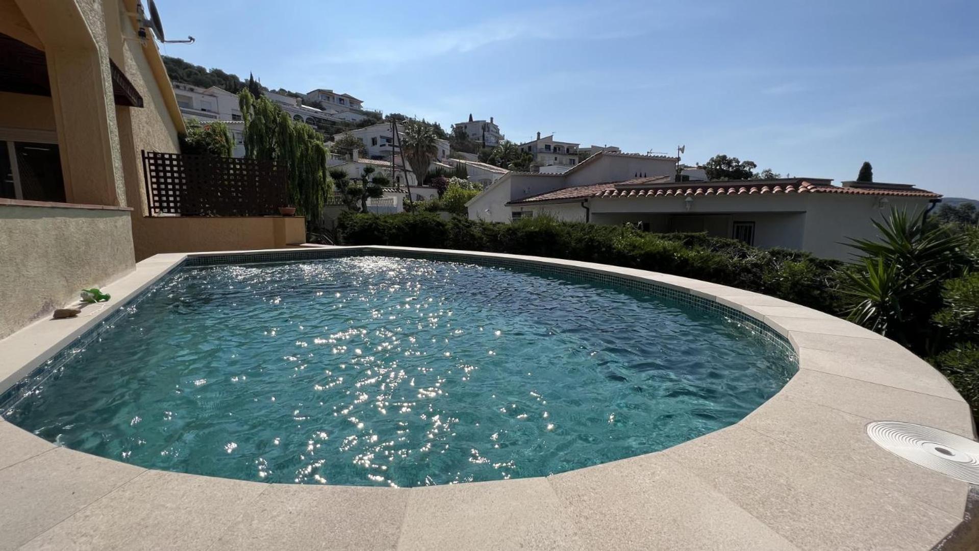 فيلا Preciosa Casa En Mas Fumats Con Piscina Y Bonitas Vistas Av-49 سيلفا دي مار المظهر الخارجي الصورة