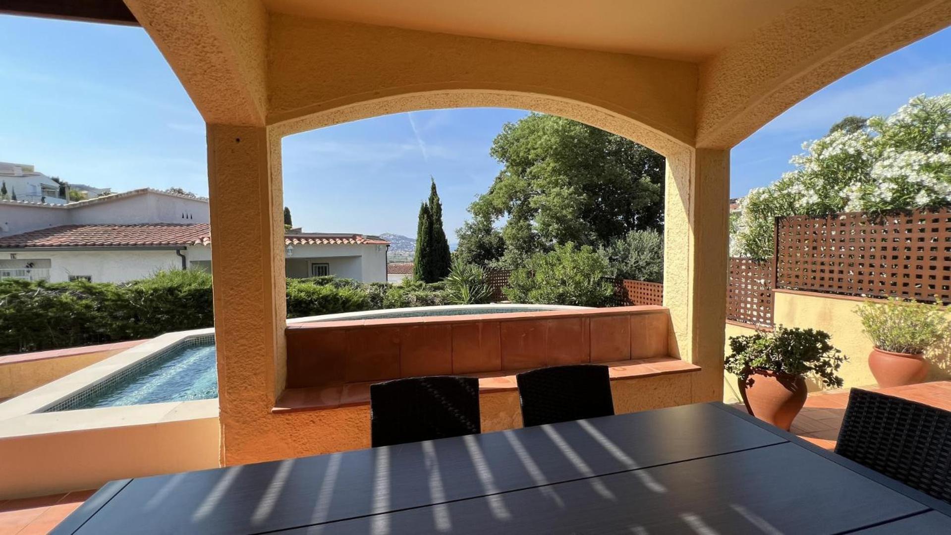 فيلا Preciosa Casa En Mas Fumats Con Piscina Y Bonitas Vistas Av-49 سيلفا دي مار المظهر الخارجي الصورة